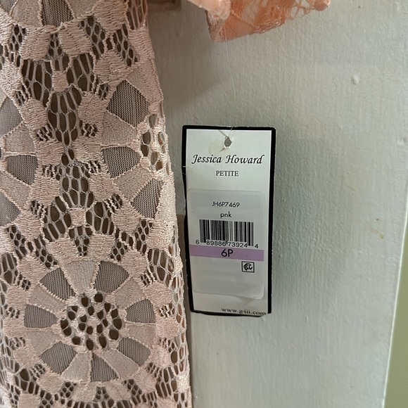 Light Pink Lace Dress - Picture 6 of 9